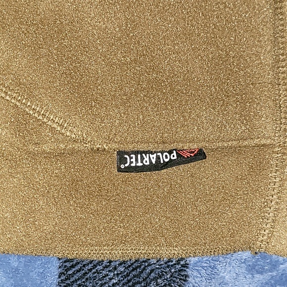 Vintage. Made in USA. Polartec. Half-zip pullover fleece. Size Large. - Picture 3 of 15